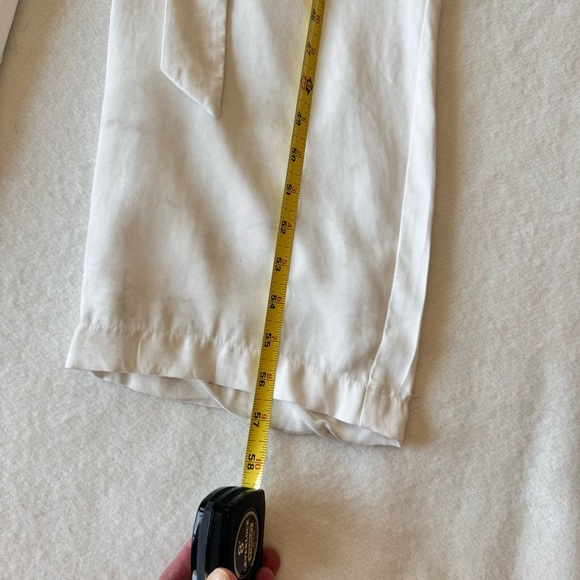 Mango White Jumpsuit Rayon Size Small - Picture 7 of 10